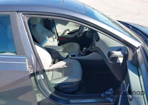 2017 Hyundai Ioniq Hybrid Limited from USA, damaged, VIN KMHC85LC5HU035738